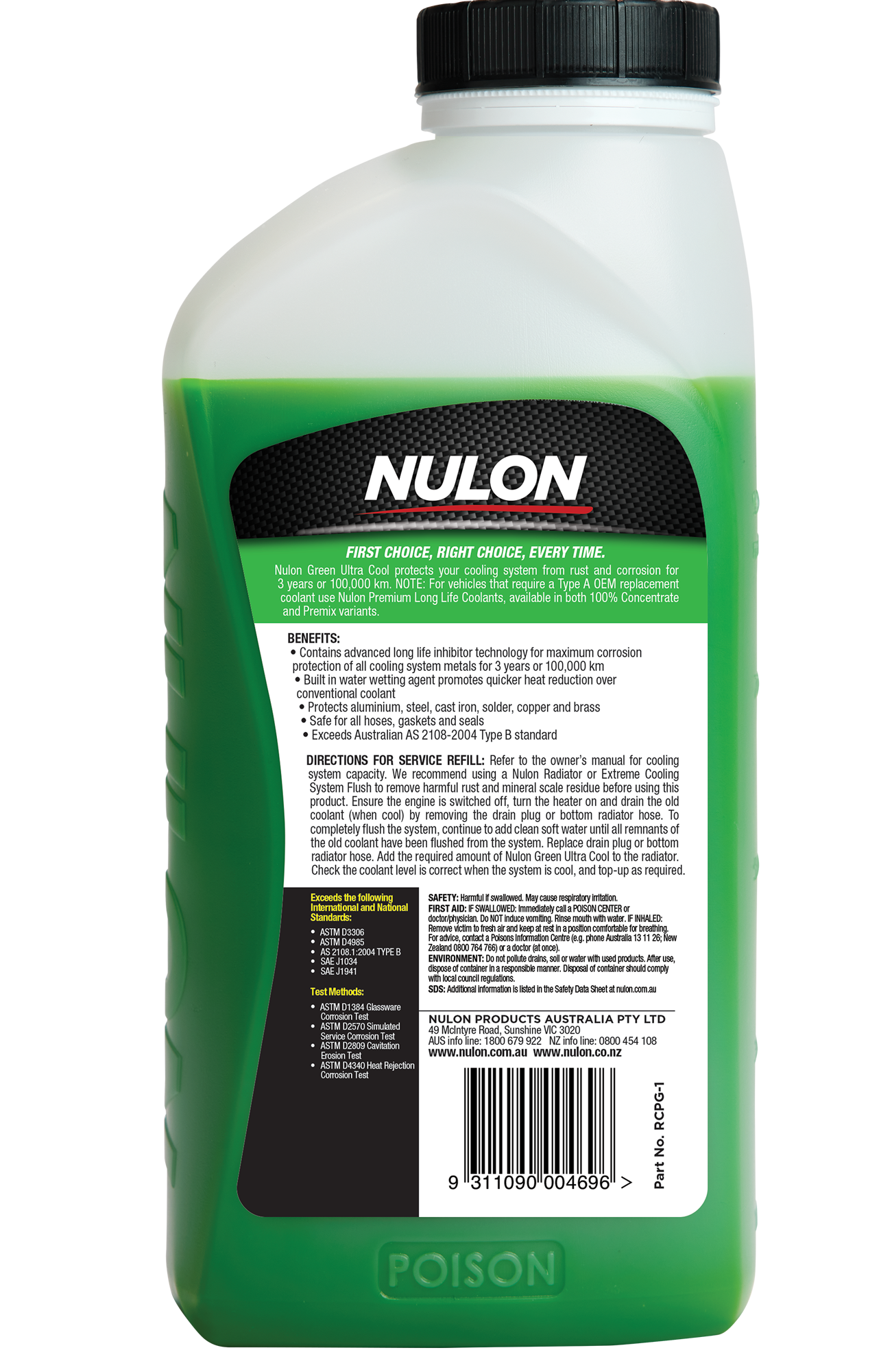 Green Radiator Corrosion Protector (RCPG)